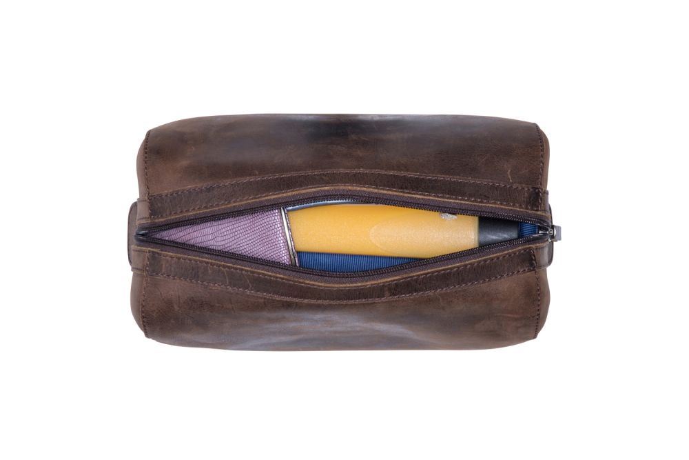 Leonard Heyden Salisbury Kulturbeutel Braun #2