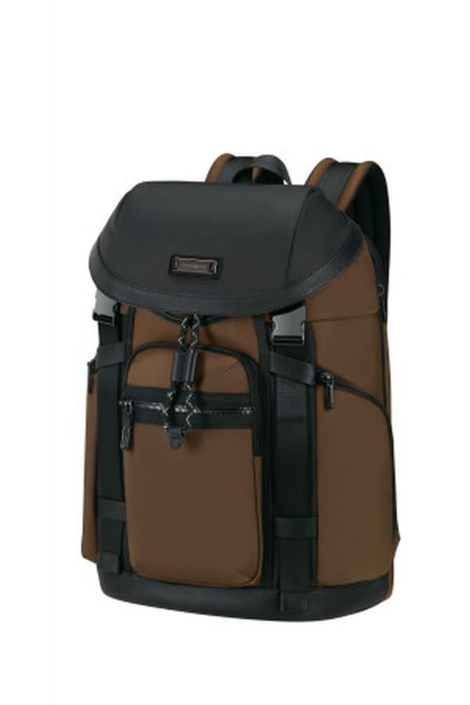 Samsonite Relyon Backpack M 15.6"+Flap Brown #2