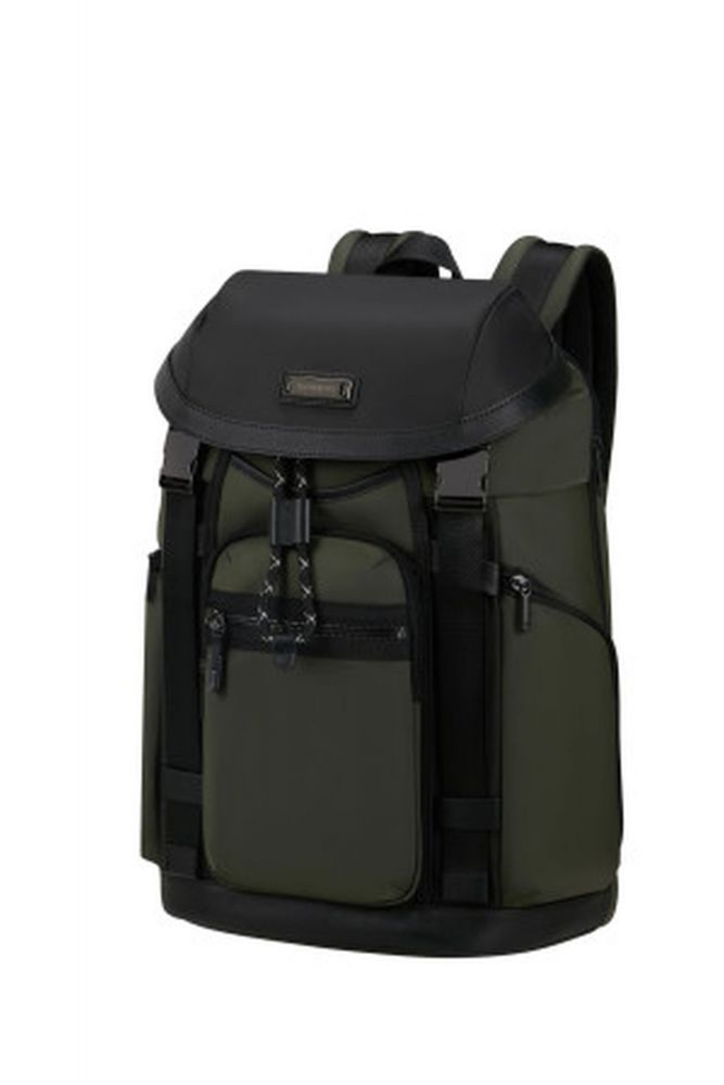 Samsonite Relyon Backpack M 15.6"+Flap Green #2