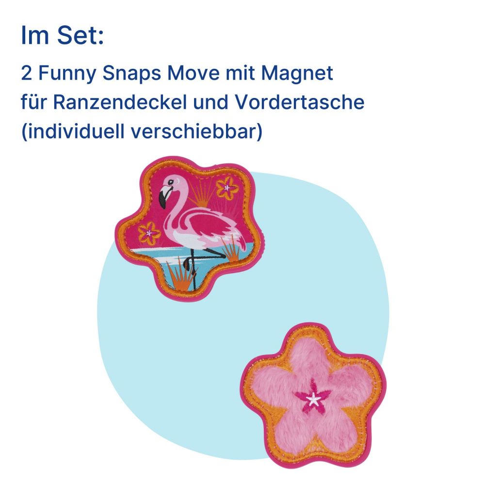 Scout Funny Snaps Move 2er Set Magnet Florida Sunset #2