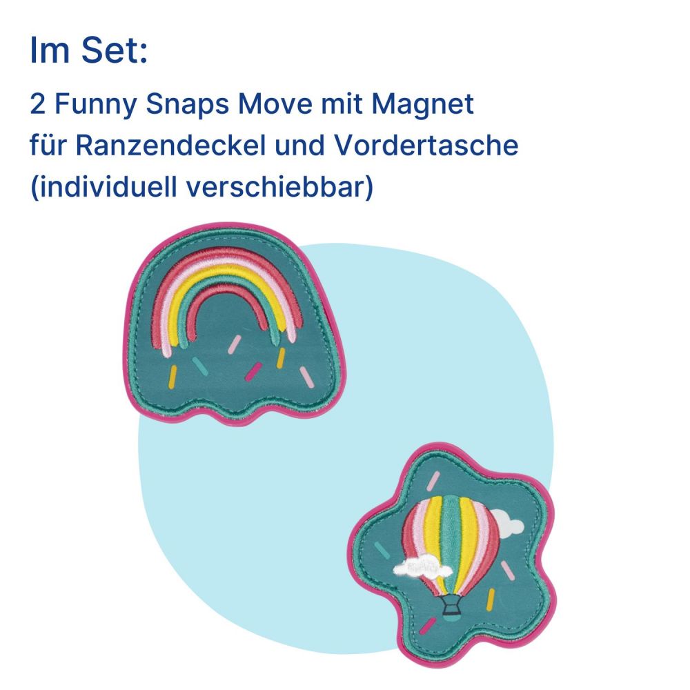 Scout Funny Snaps Move 2er Set Magnet Happy Confetti #2