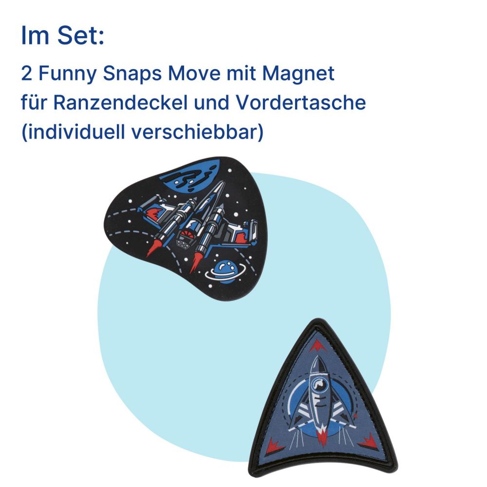 Scout Funny Snaps Move 2er Set Magnet Space Explorer #2