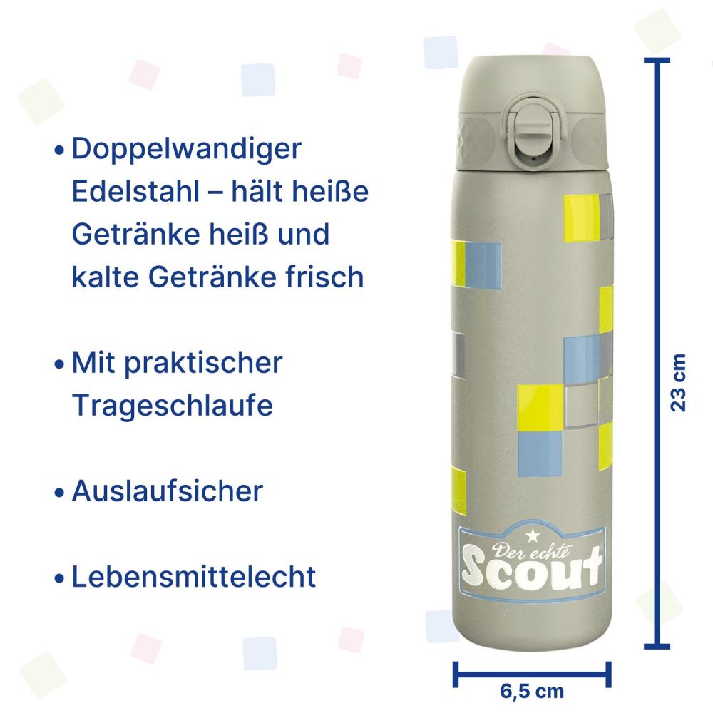 Scout Trinkflasche Trinkflasche Squares #2