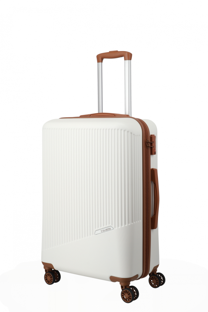 Travelite Bali Trolley M 67 Weiss/Cognac #2