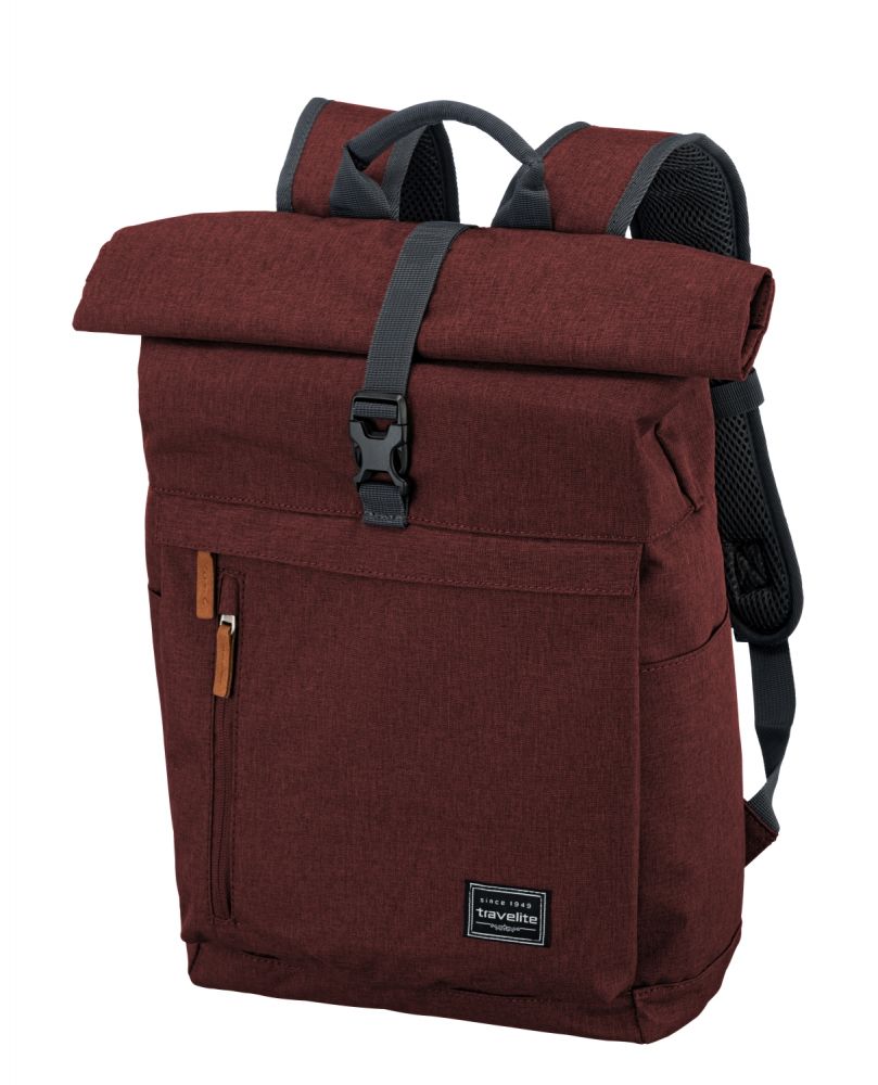 Travelite Basics Rollup Rucksack Bordeaux #2