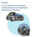 Scout Funny Snaps Move 2er Set Magnet Blue Police #2