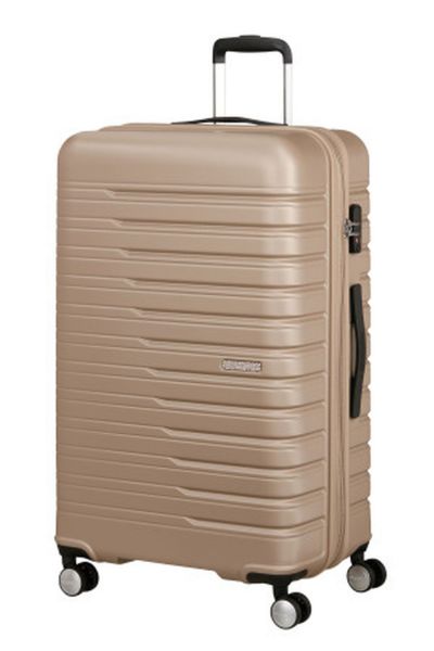 American Tourister Flashline Spinner 78/29 Exp Tsa Ivory Gold #2