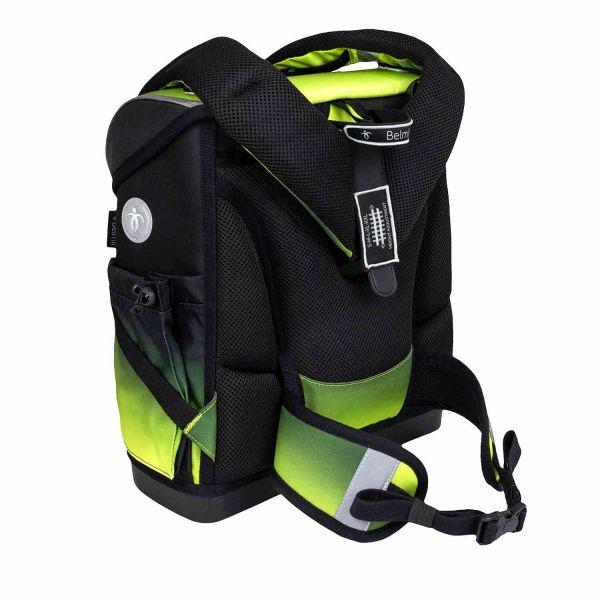 Belmil Comfy Plus Schulranzenset Black Green #2