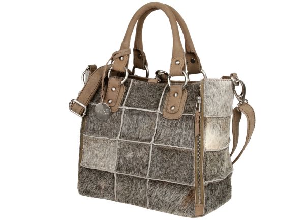 Bull&Hunt Jackie-sherpa Handtasche Salt & pepper #2