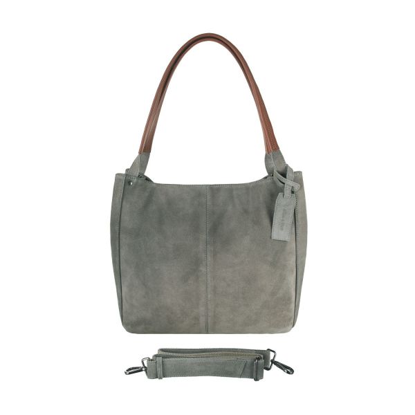 Bull Hunt Shopper Bag-Suede Grey #2
