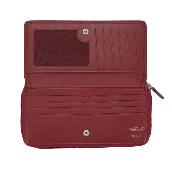 Golden Head Polo Rfid Rv-Damenbörse Rot #2