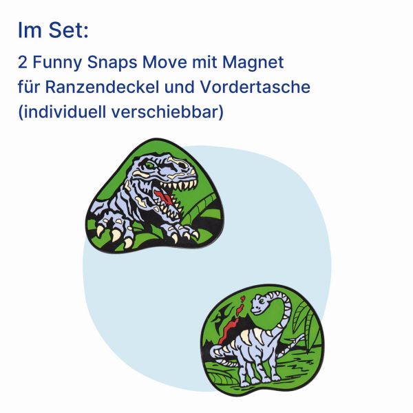 Scout Funny Snaps Move 2er Set Magnet Danger Dino #2