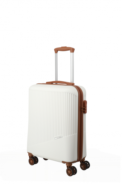 Travelite Bali Trolley S 55 Weiss/Cognac #2