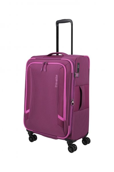 Travelite Corsiica Trolley 4w M exp. Pink #2