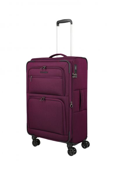 Travelite Cubis Trolley 4w M exp. Berry #2