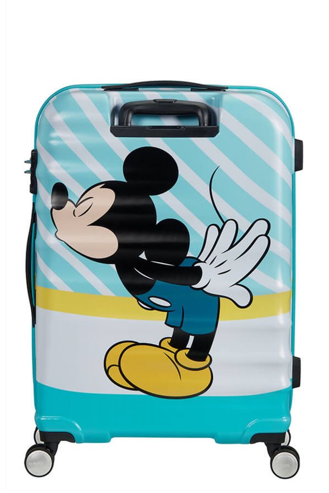 American Tourister Wavebreaker Disney Spinner 67/24 Mickey Blue Kiss #3