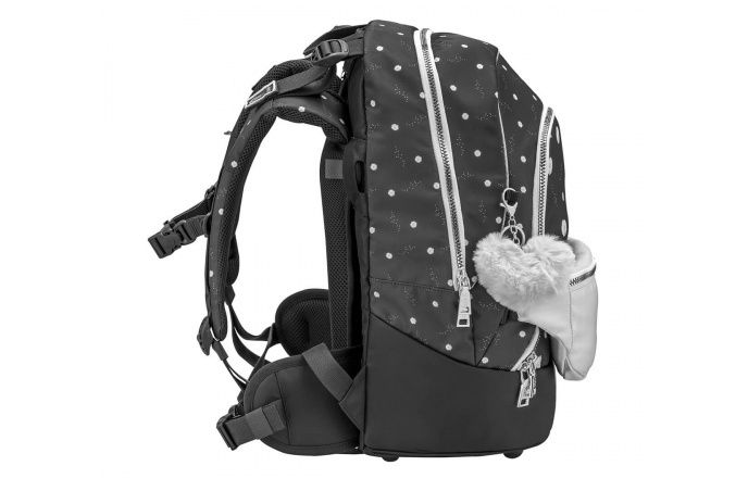 Belmil 2in1 School Backpack with Fanny pack Premium Schulrucksack Topographic #3
