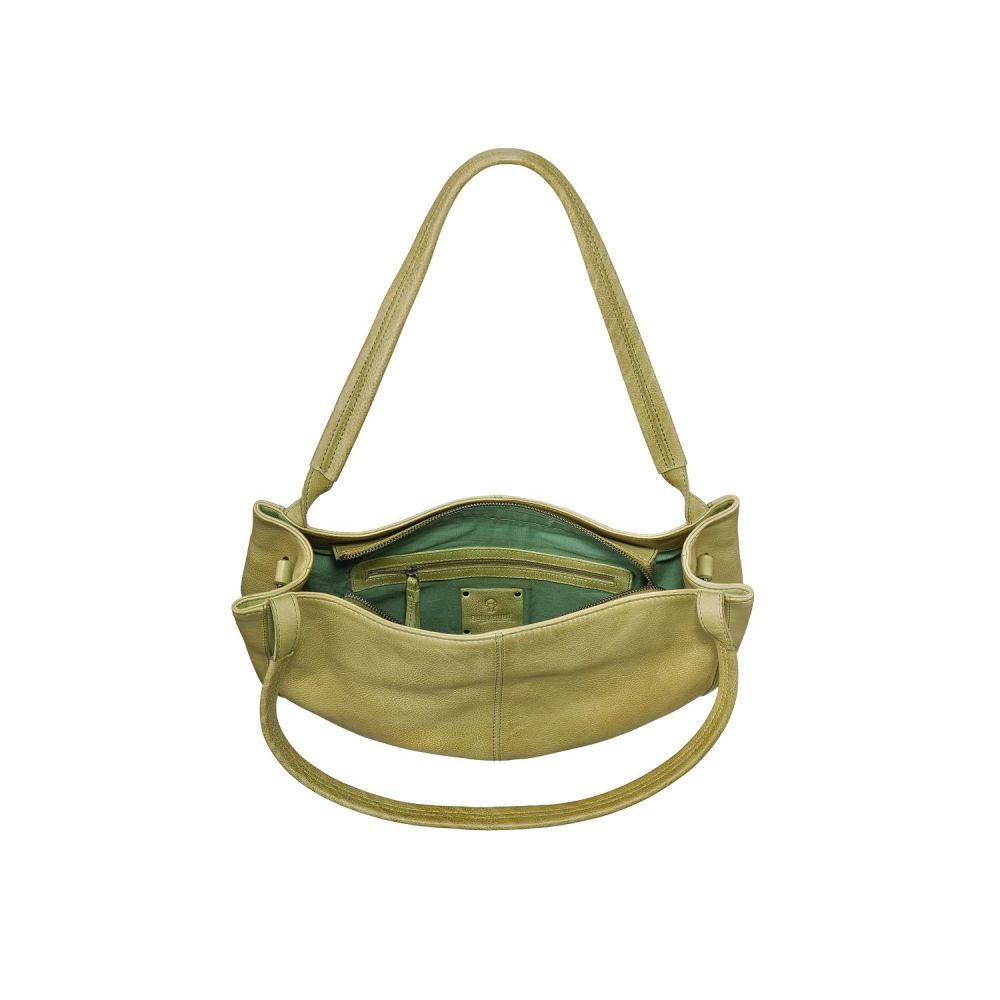 Bull Hunt Shopper Bag-Lime #3