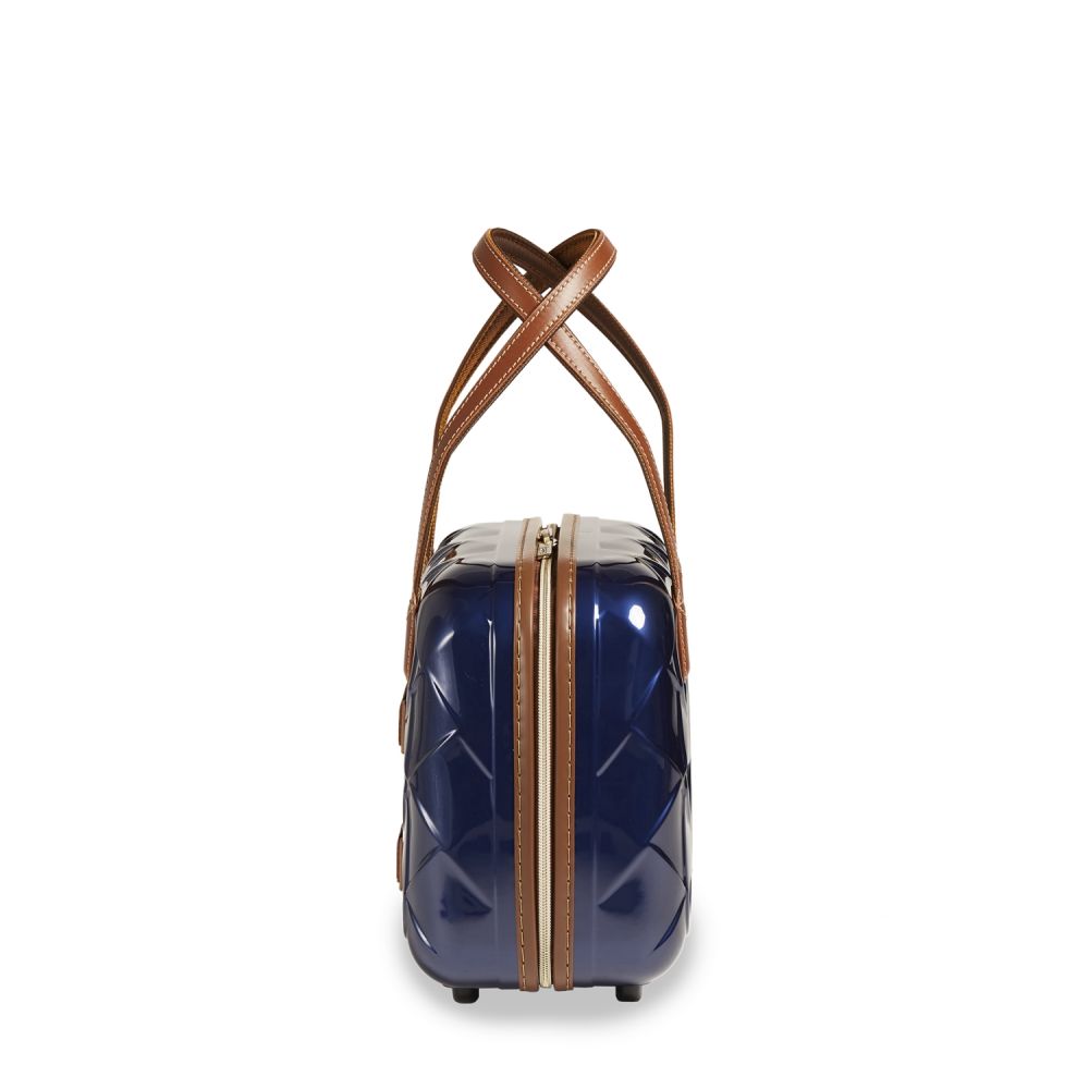 Stratic Leather and More Hartschalen-Koffer Beautycase (bis 28cm) blue #3