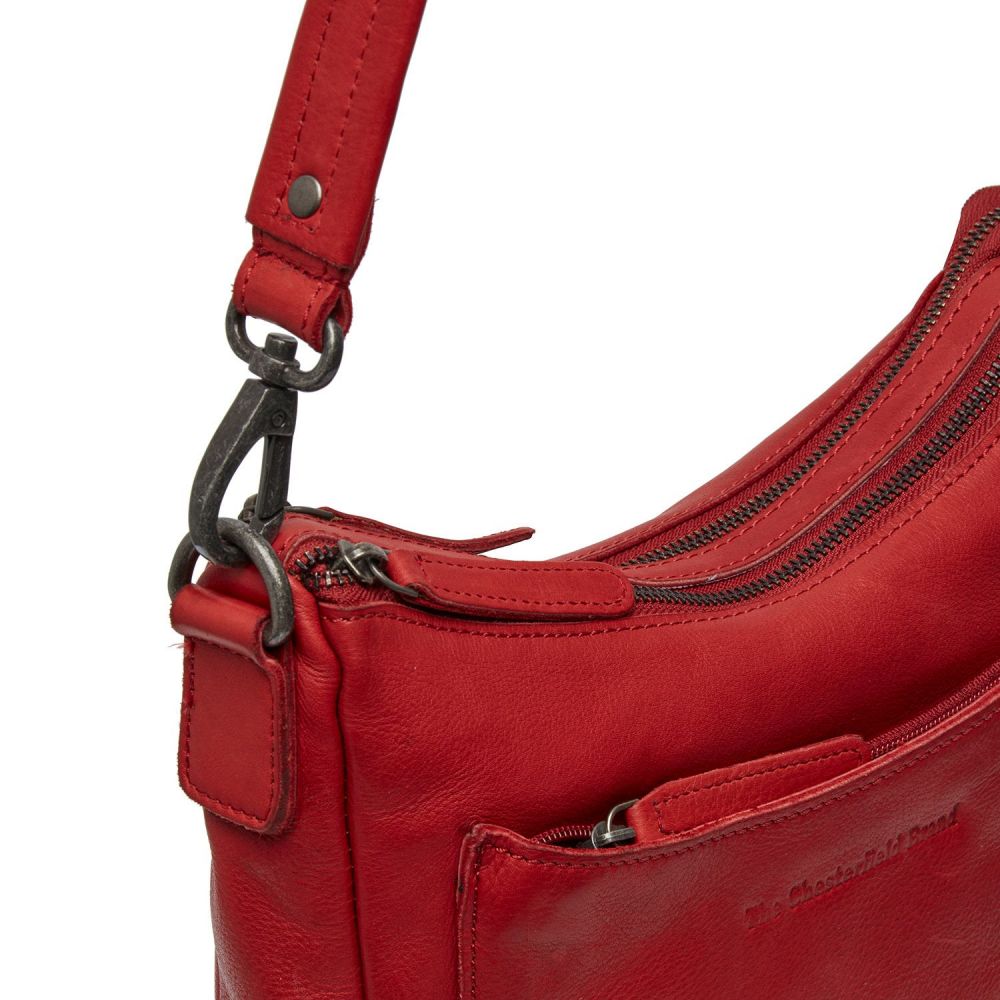 The Chesterfield Brand Caroline Schultertasche Red #3