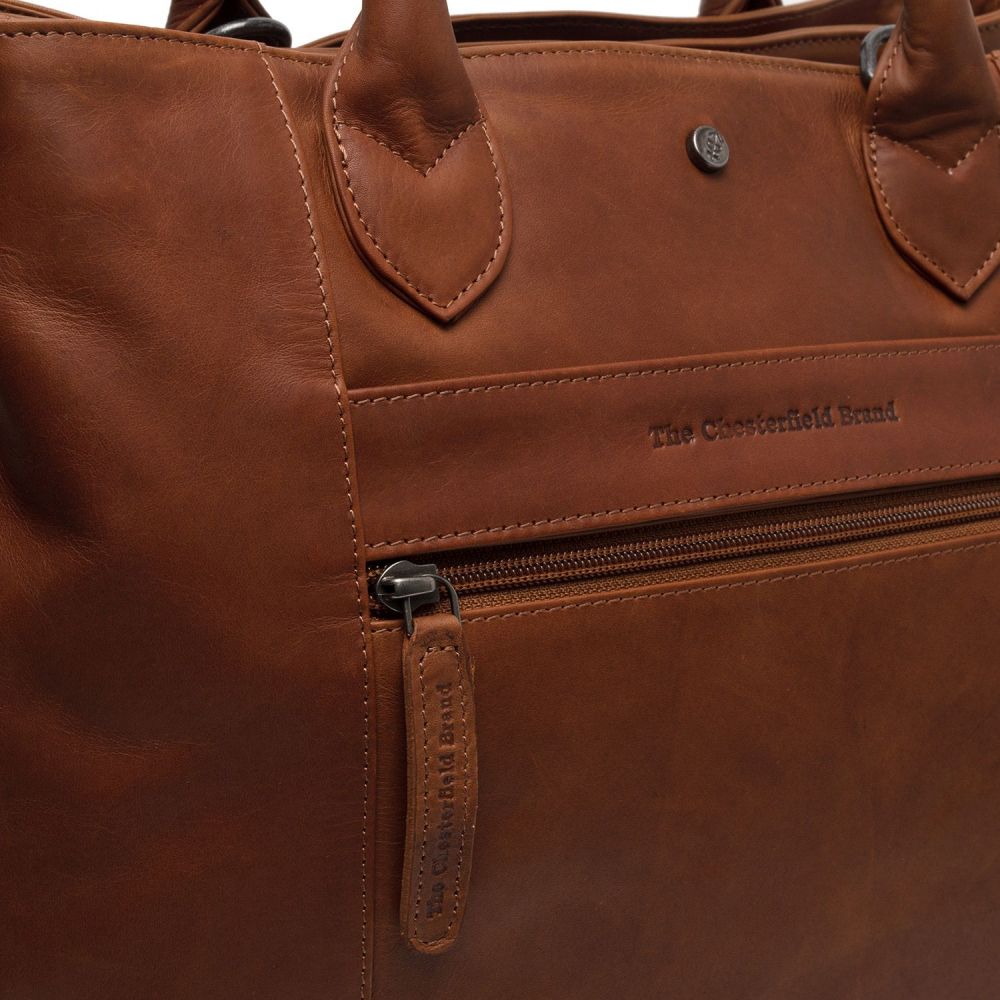 The Chesterfield Brand Passau Schultertasche Cognac #3