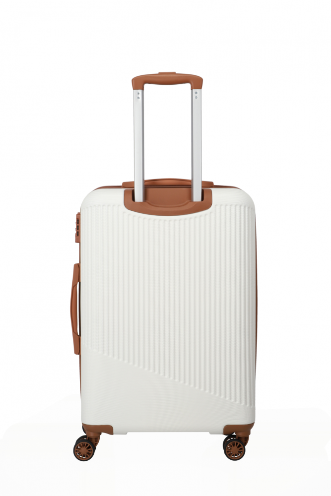 Travelite Bali Trolley M 67 Weiss/Cognac #3