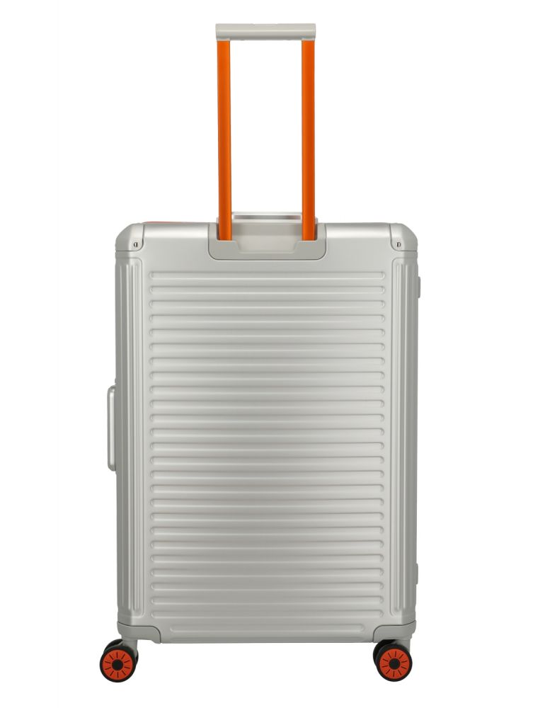 Travelite Next 4w Trolley L Silber-Orange #3