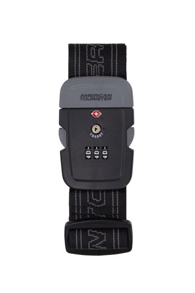 American Tourister Zubehör Luggage Belt Tsa Black/Grey #3