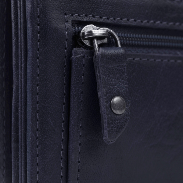 The Chesterfield Brand Hampton Börse Billfold Wide  Navy #3