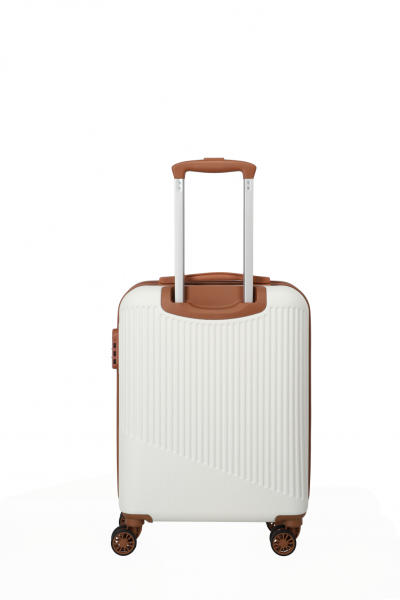 Travelite Bali Trolley S 55 Weiss/Cognac #3