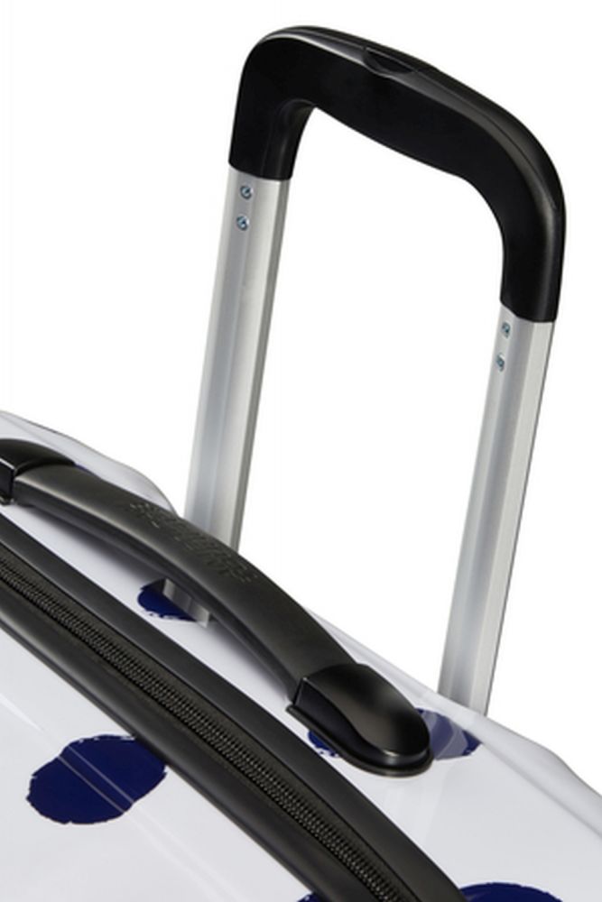 American Tourister Disney Legends Spinner 75 Alfatwist Mickey Blue Dots #4