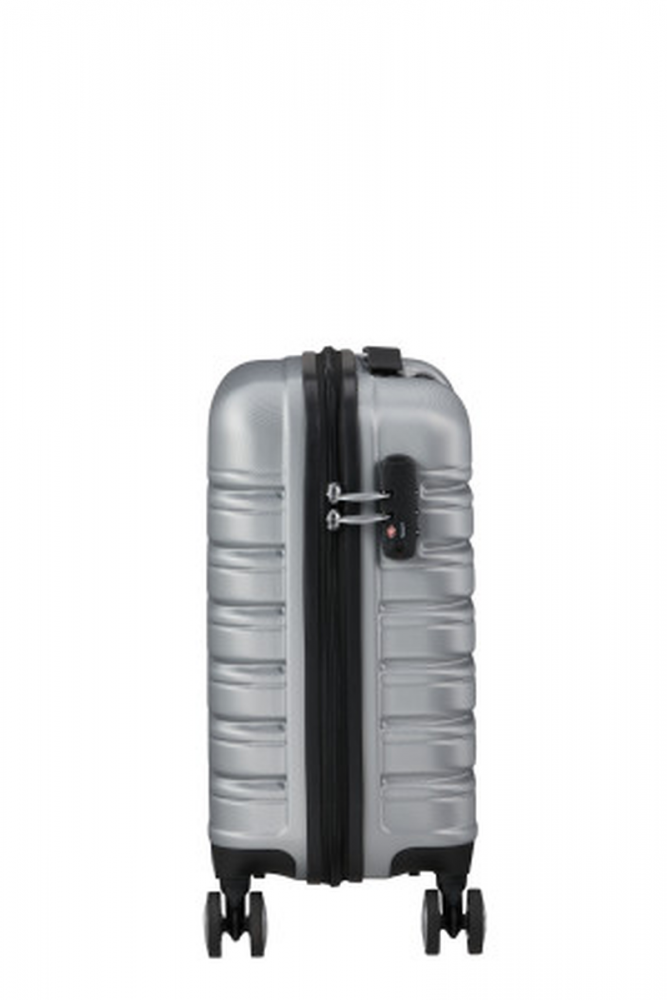 American Tourister Flashline Spinner Underseater Sky Silver #4