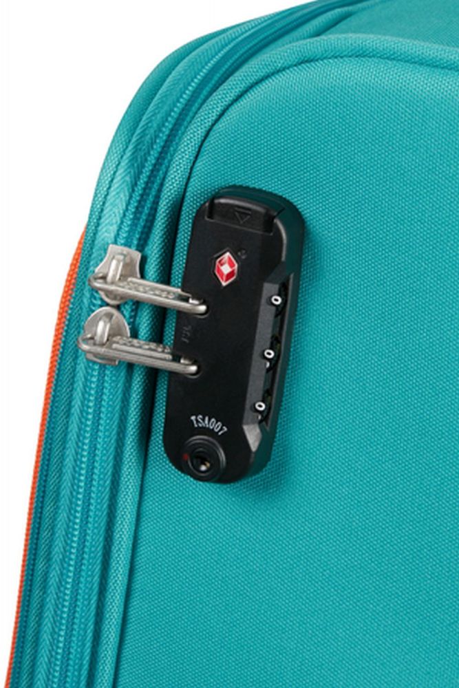 American Tourister Sea Seeker Spinner 68/25 Tsa 68 Aqua Green #4