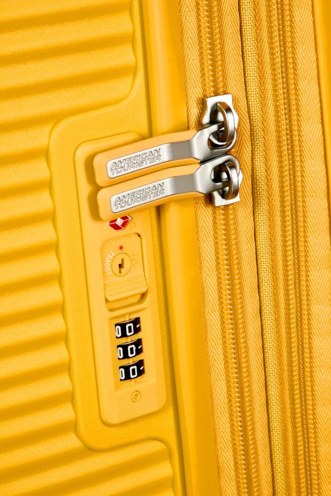 American Tourister Soundbox Spinner 67/24 TSA Exp Golden Yellow #4