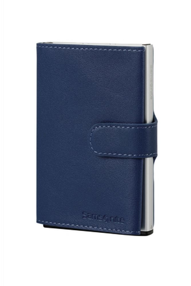 Samsonite Alu Fit Slide-Up Wallet Blue #4