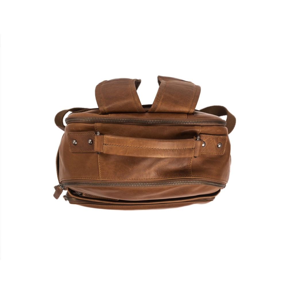 The Chesterfield Brand Austin Backpack Cognac #4