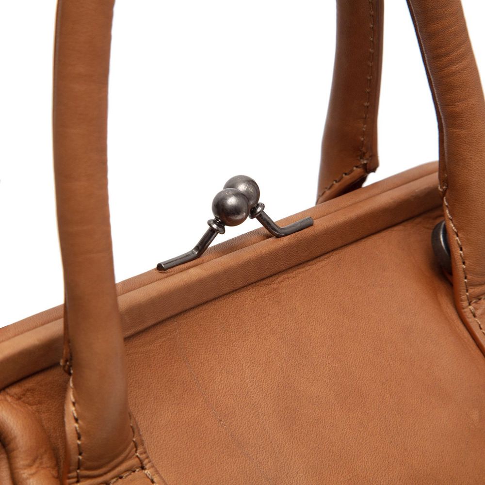 The Chesterfield Brand Chili Schultertasche Cognac #4