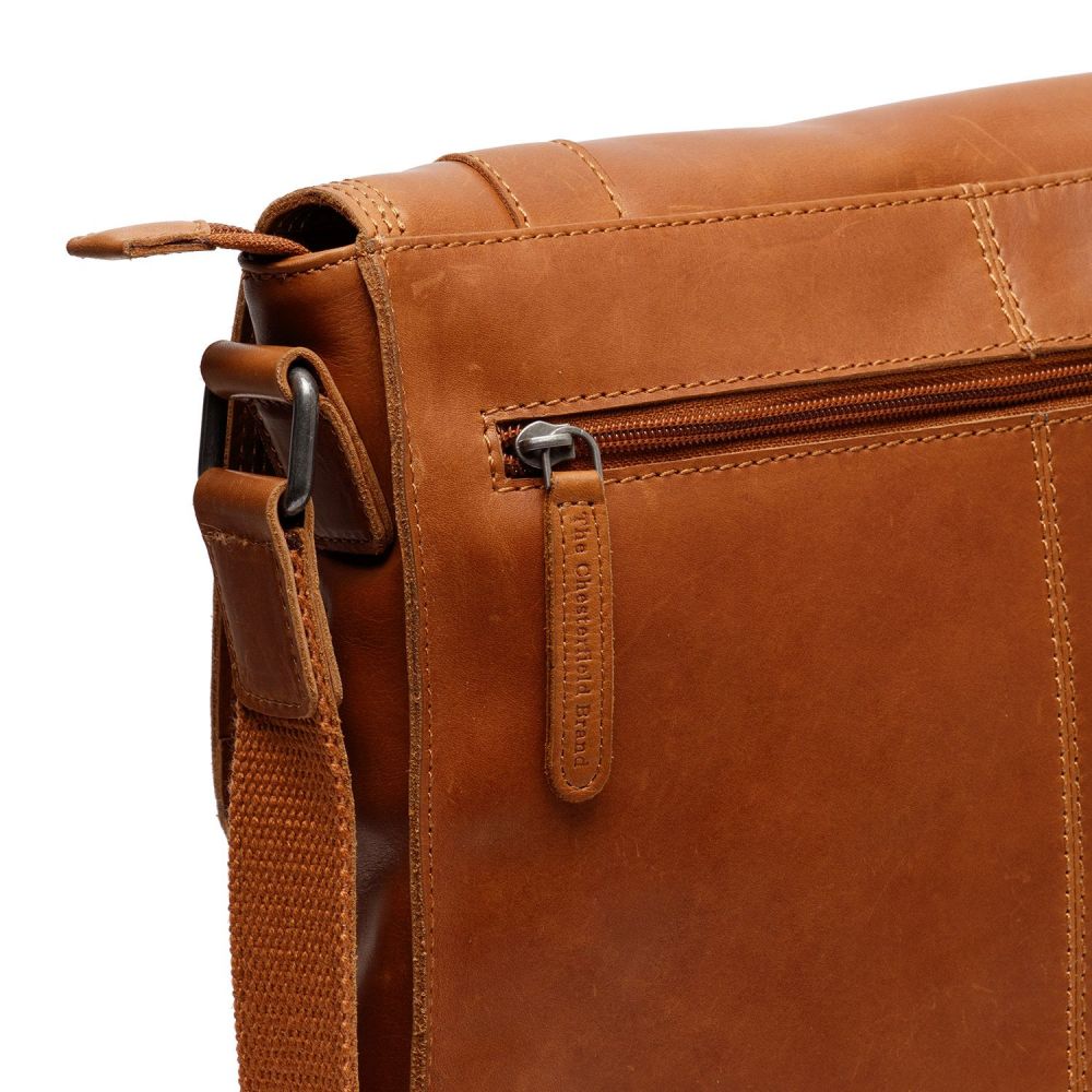 The Chesterfield Brand Matera Flapoverbag Cognac #4