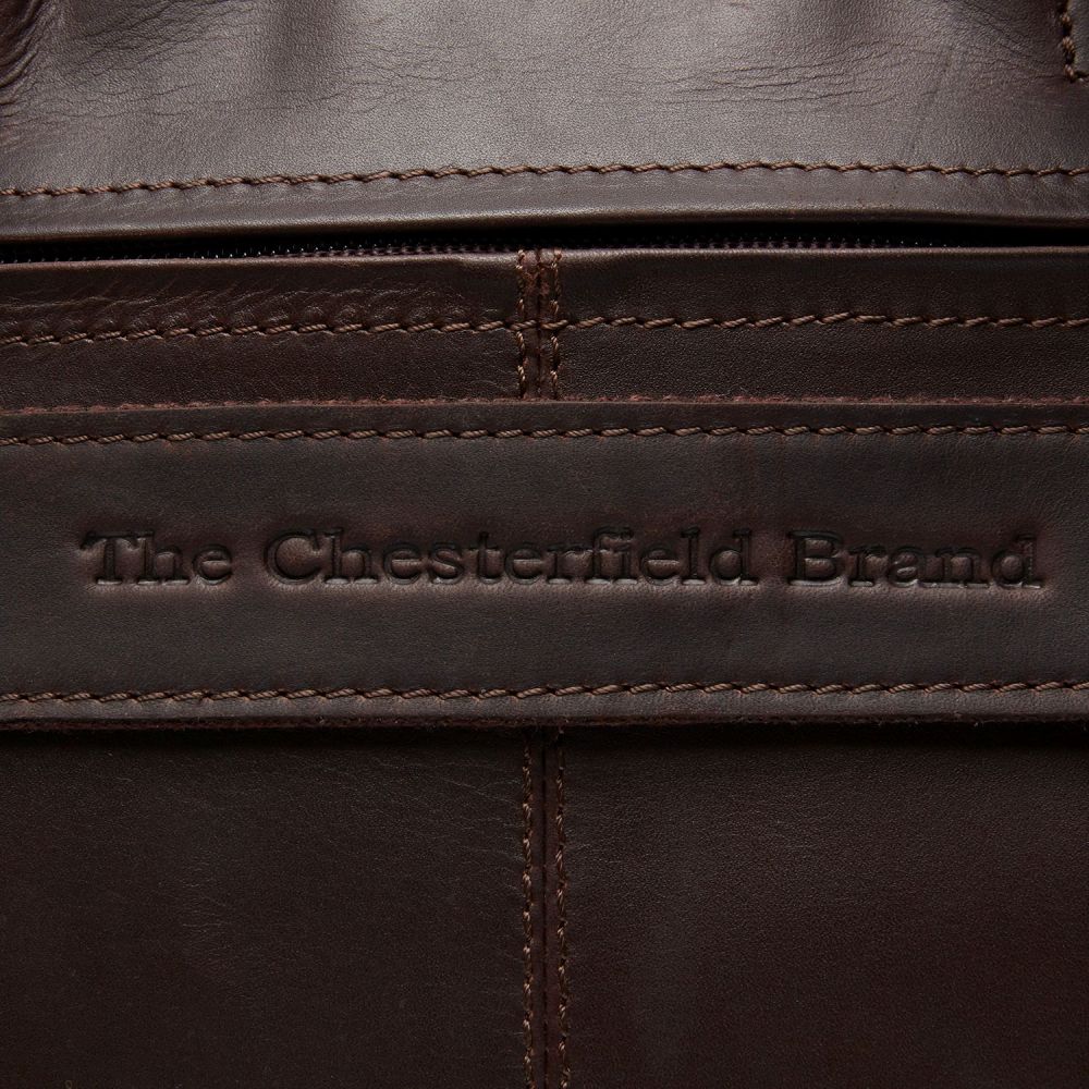 The Chesterfield Brand Ryan Laptoptasche Laptopbag large 17"  32 Brown #4