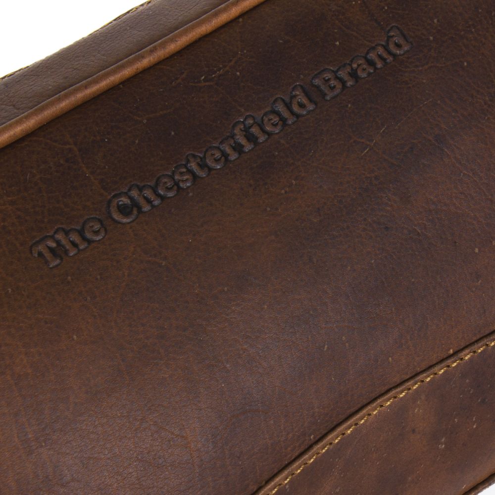 The Chesterfield Brand Stefan Kulturbeutel Toiletbag  17 Cognac #4