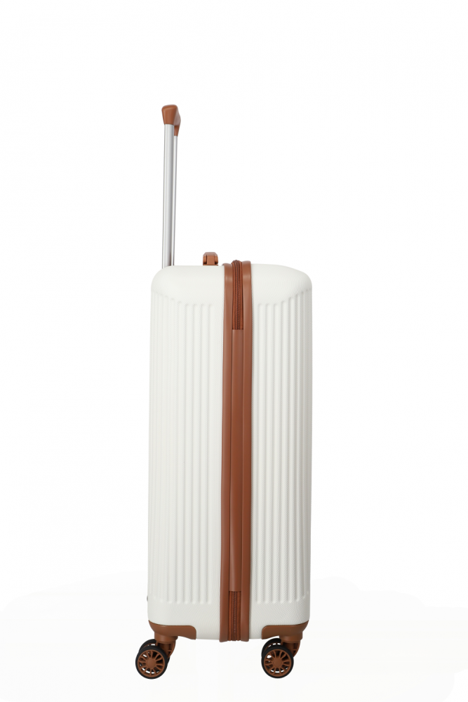 Travelite Bali Trolley M 67 Weiss/Cognac #4