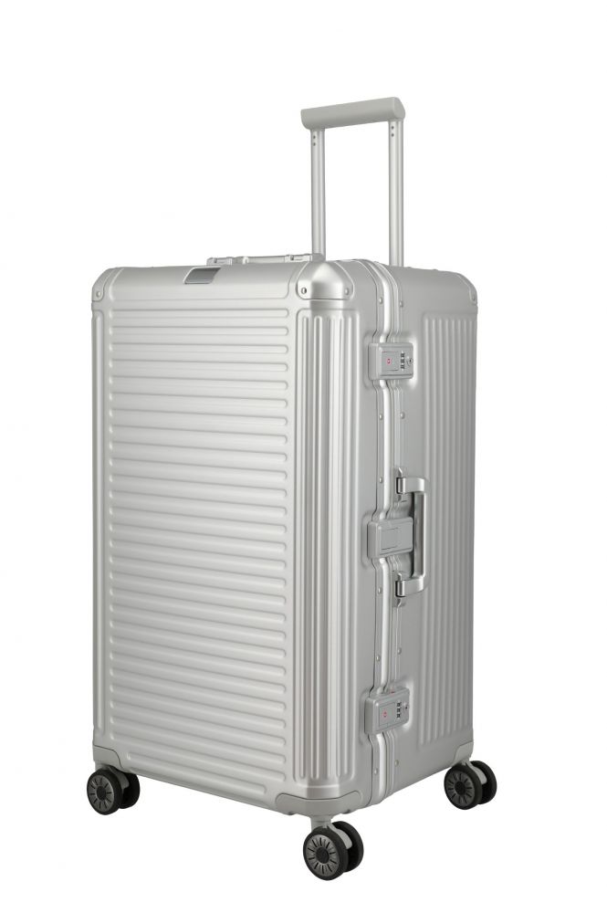 Travelite Next 4w Trolley Trunk Silber #4
