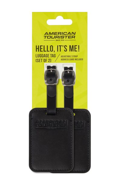 American Tourister Zubehör Luggage Tag X2 Black #4