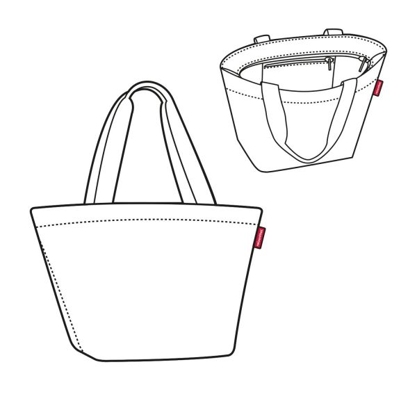 Reisenthel Shopper M Black black #4
