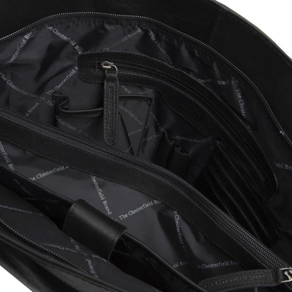 The Chesterfield Brand Berlin Shopper Shopper large  36 Black #4