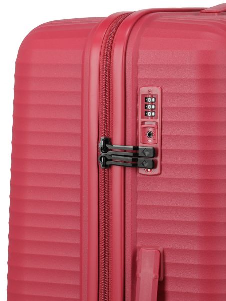 Travelite Air Stripe Trolley L Red #4