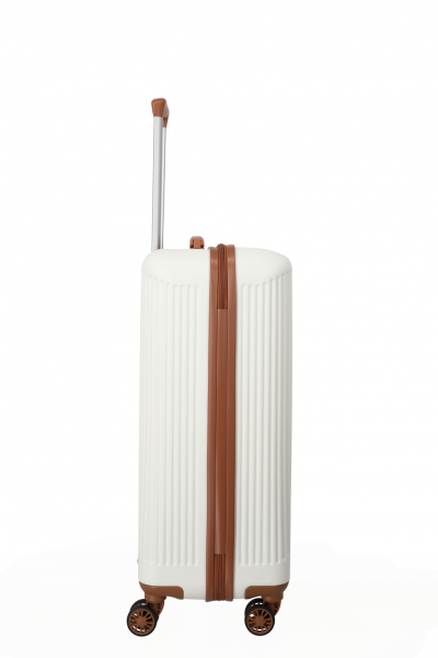 Travelite Bali Trolley M 67 Weiss/Cognac #4