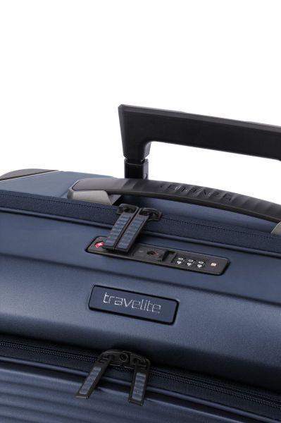 Travelite Millennium Trolley 4w S F. Pocket Navy #4