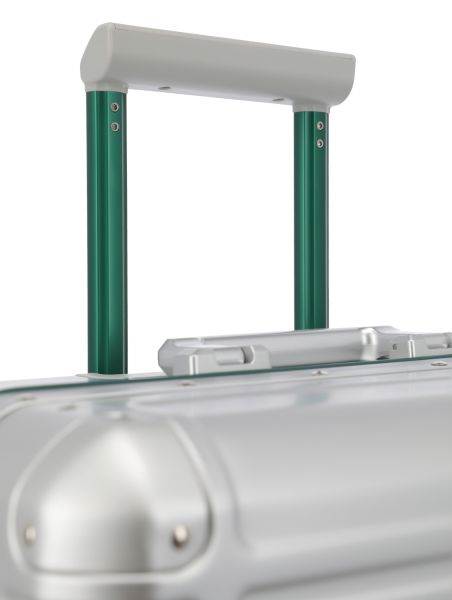 Travelite Next 4w Trolley S Silber-Grün #4
