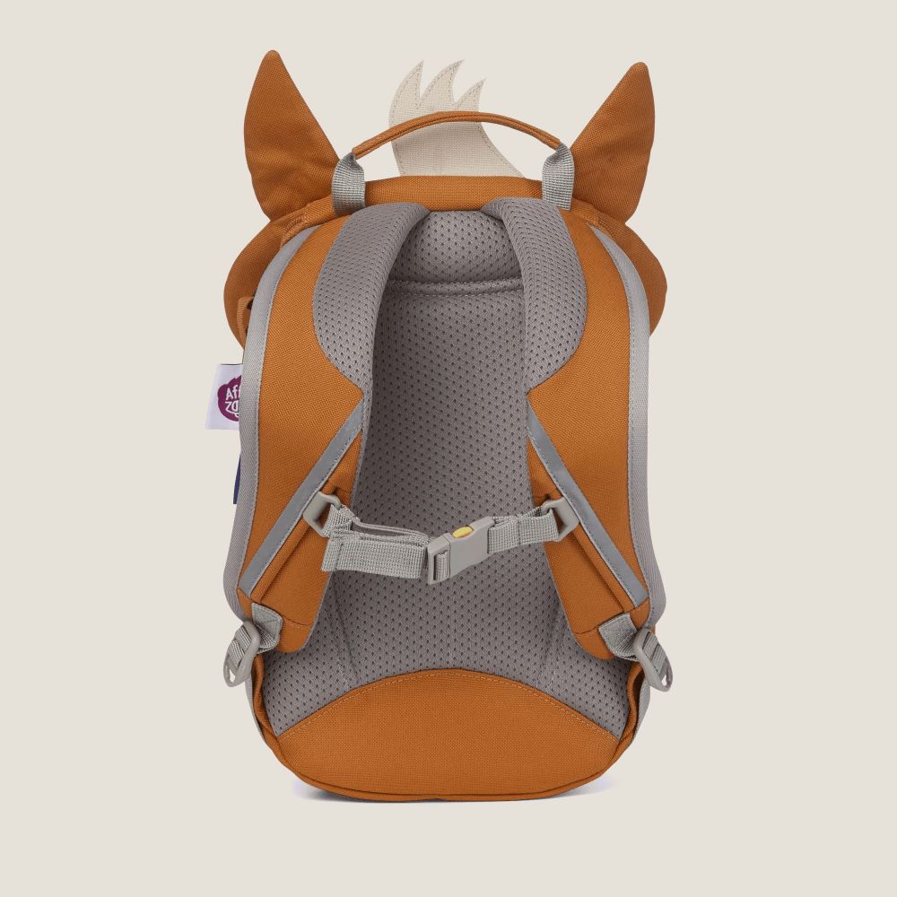 Affenzahn Kleiner Freund Pferd Kindergartenrucksack Braun  / Weiß #5